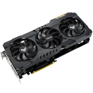 ASUS TUF Gaming NVIDIA GeForce RTX 3060 V2 OC Edition Angled Front View