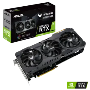 ASUS TUF Gaming NVIDIA GeForce RTX 3060 V2 OC Edition Box View