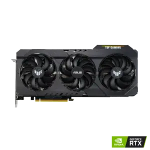 ASUS TUF Gaming NVIDIA GeForce RTX 3060 V2 Flat Front View