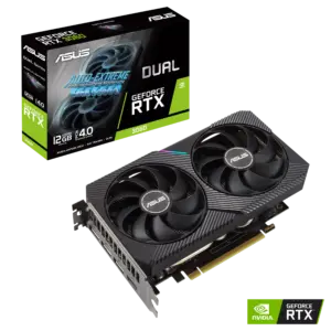 ASUS Dual NVIDIA GeForce RTX 3060 V2 Box View