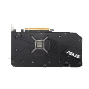 ASUS Dual AMD Radeon RX 6600 XT OC Backplate View