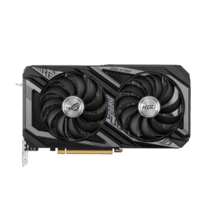 ASUS ROG Strix AMD Radeon RX 6600 XT OC Flat Front View