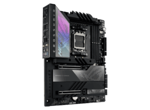 ASUS ROG Crosshair X670E Hero Angled Front View