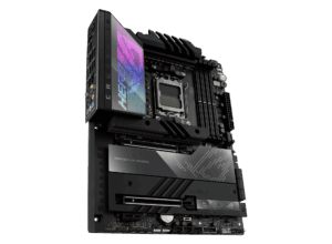 ASUS ROG Crosshair X670E Hero Angled Front View