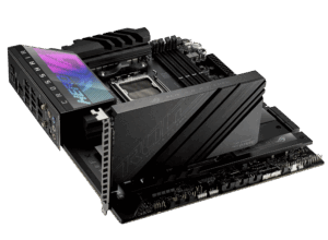 ASUS ROG Crosshair X670E Hero Angled Front View