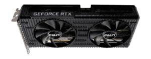 Palit NVIDIA GeForce RTX 3050 Dual 8GB Angled Front View