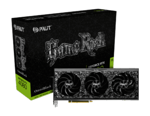 Palit NVIDIA GeForce RTX 4080 GameRock OmniBlack Box View