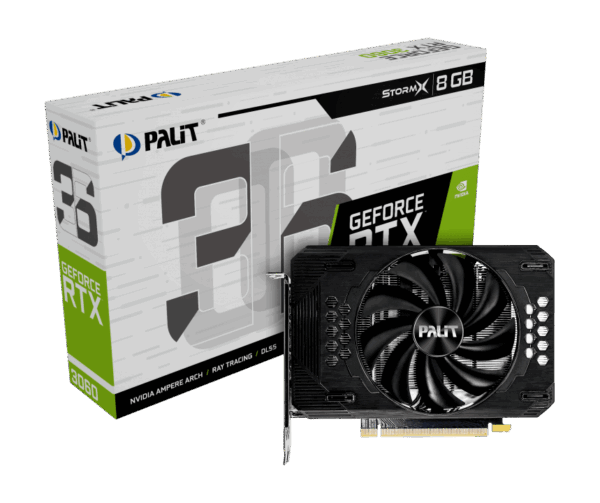 Palit NVIDIA GeForce RTX 3060 StormX 8GB Box View