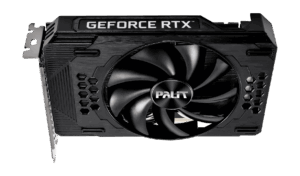 Palit NVIDIA GeForce RTX 3060 StormX 8GB Flat Vertical View