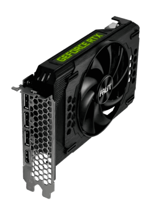 Palit NVIDIA GeForce RTX 3060 StormX 8GB Angled Vertical View