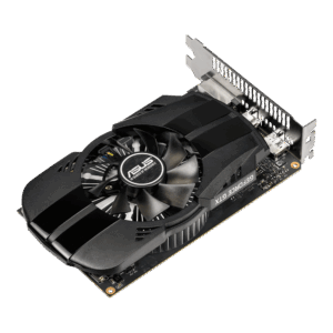 ASUS Phoenix NVIDIA GeForce GTX 1650 OC Front Angled View