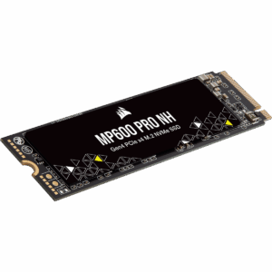 Corsair MP600 PRO NH 1TB Angled Front View