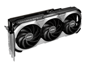 MSI NVIDIA GeForce RTX 4080 16GB VENTUS 3X Angled Front View