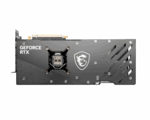 MSI NVIDIA GeForce RTX 4080 16GB GAMING X TRIO Backplate View