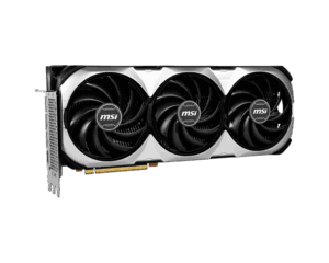 MSI NVIDIA GeForce RTX 4090 VENTUS 3X Angled Front View