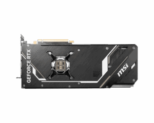 MSI NVIDIA GeForce RTX 4090 VENTUS 3X Backplate View