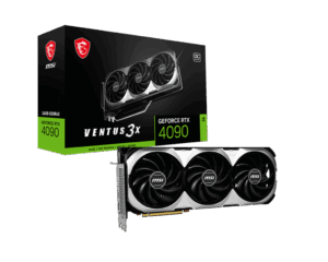 MSI NVIDIA GeForce RTX 4090 VENTUS 3X 24G OC Box View