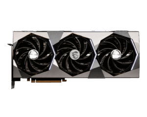 MSI NVIDIA GeForce RTX 4090 SUPRIM Flat Front View
