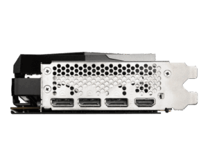 MSI NVIDIA GeForce RTX 3060 GAMING X I/O View
