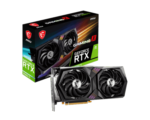MSI NVIDIA GeForce RTX 3060 Ti GAMING X Box View