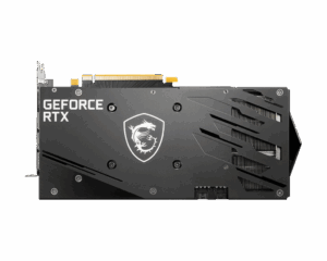 MSI NVIDIA GeForce RTX 3060 Ti GAMING X Backplate View