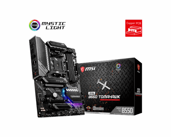 MSI MAG B550 TOMAHAWK Box View