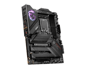 MSI MPG Z790 CARBON WIFI Angled Front View