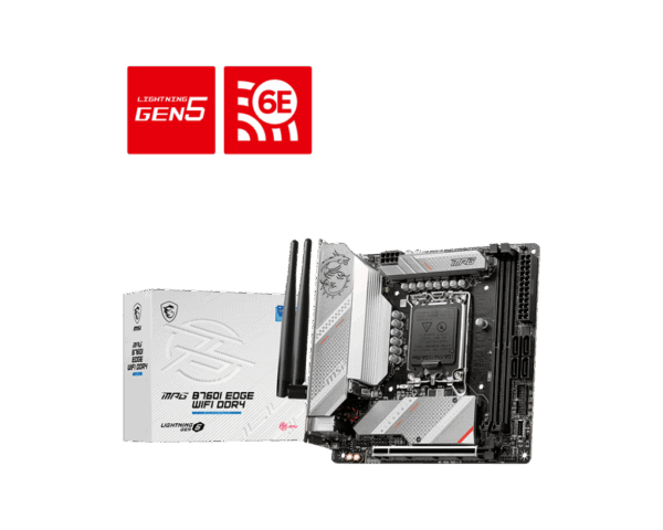 MSI MPG B760I EDGE WIFI DDR4 Box View