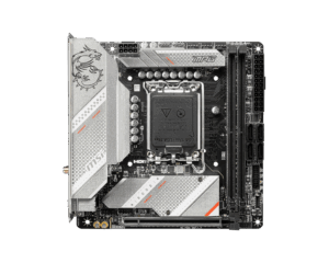 MSI MPG B760I EDGE WIFI DDR4 Flat Front View