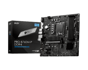 MSI PRO B760M-P DDR4 Box View