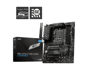MSI PRO B760-P WIFI DDR4 Box View