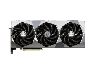 MSI NVIDIA GeForce RTX 4070 Ti SUPRIM Flat Front View