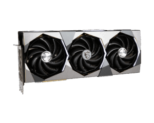MSI NVIDIA GeForce RTX 4070 Ti SUPRIM Angled Front View