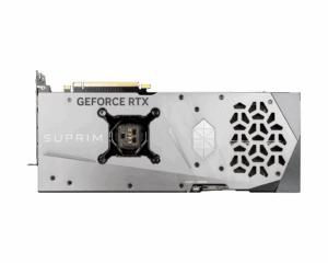 MSI NVIDIA GeForce RTX 4070 Ti SUPRIM Backplate View
