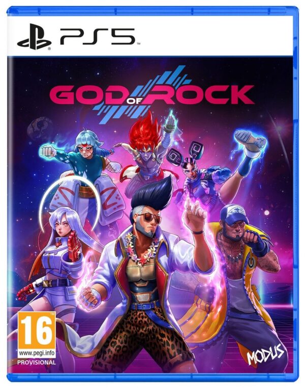 God of Rock Box Art PS5