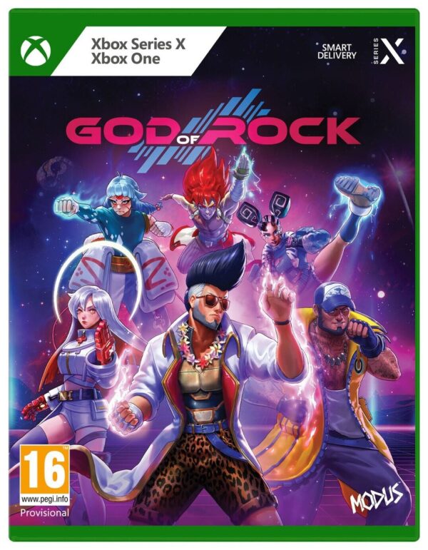 God of Rock Box Art XSX