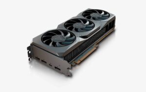 Sapphire AMD Radeon RX 7900 XT Angled Horizontal View