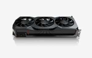 Sapphire AMD Radeon RX 7900 XT Angled Side View