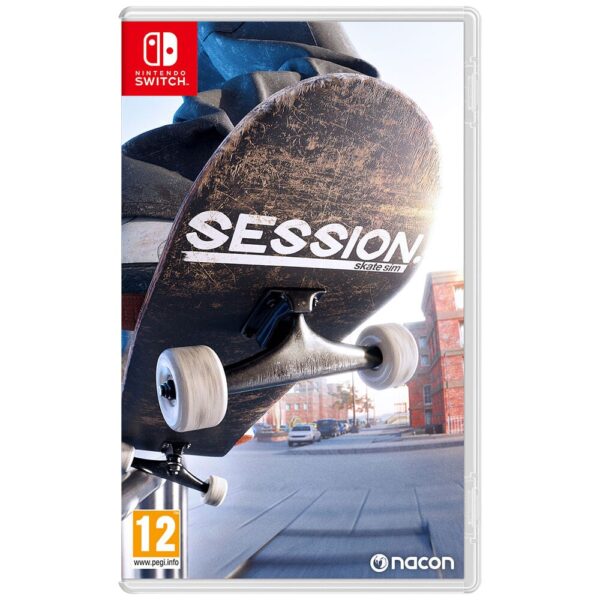Session: Skate Sim Box Art NSW