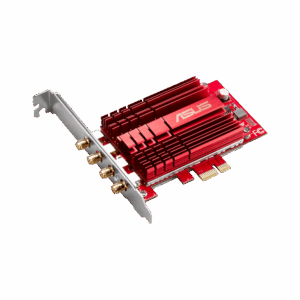 ASUS PCE-AC88 Heatsink View