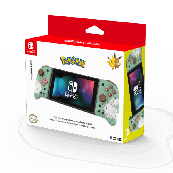 Nintendo Switch HORI Split Pad Pro Controller - Pikachu & Eevee