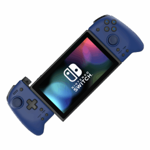 Nintendo Switch HORI Split Pad Pro Controller - Midnight Blue Angled Front View