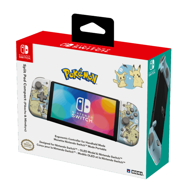 Nintendo Switch HORI Split Pad Compact Controller - Pikachu & Mimikyu