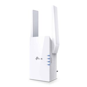 TP-LINK RE605X Angled Front View