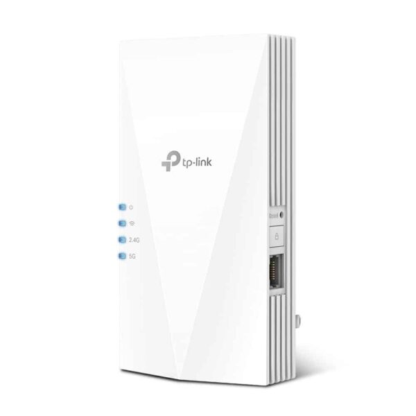 TP-LINK RE700X Angled Front View