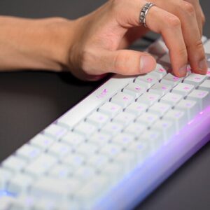 Xtrfy K5 Compact RGB Transparent White