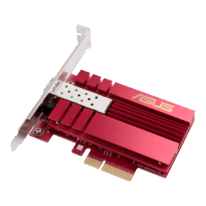 ASUS XG-C100F Angled Heatsink View