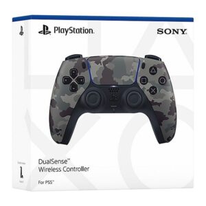 Sony PS5 DualSense Grey Camo Box View