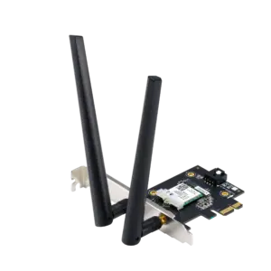ASUS PCE-AXE5400 Angled Front View
