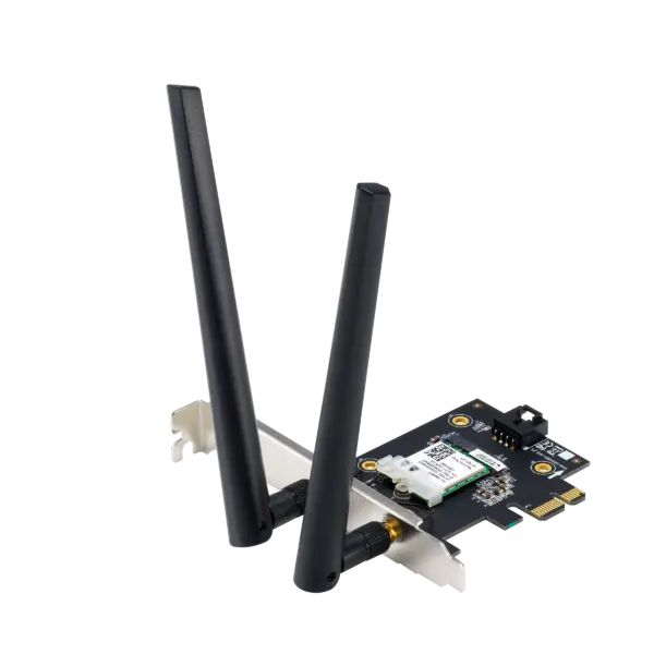 ASUS PCE-AXE5400 Angled Front View
